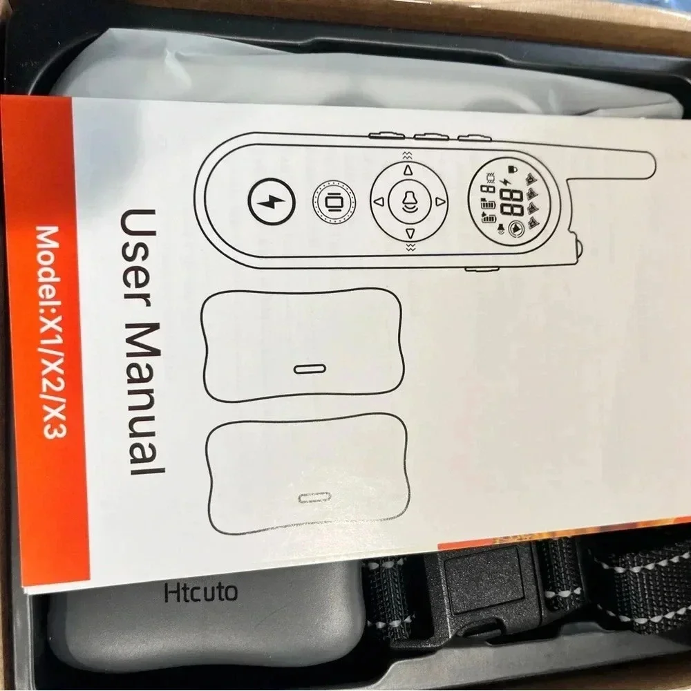 Htcuto Electronic Training Collar & Fence 2 in 1 3500FT Waterproof 6100ft Remote